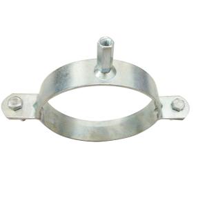 China M8 Nuts 80mm-400mm Galvanized Steel Clamps For Industrial Round Duct wholesale