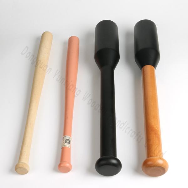 Adult Baseball and Softball Wooden One Hand Training Bat Painting Option