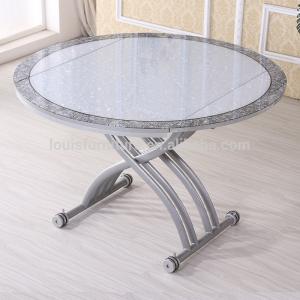 China Pneumatic Lifting Center Coffee Table , Glass Lift Top Coffee Table on sale