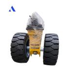 Sturdy and Durable Heavy Duty Molded Rubber Tire Casters for Moving Shipping