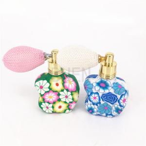 China Easy Carry Small Glass Perfume Bottles Handmade Soft Ceramic Shaped wholesale