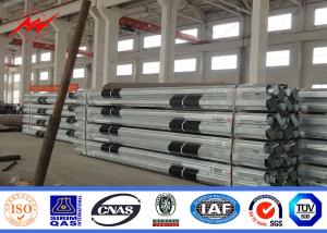 China Hot Dip 11m 12m 15m Galvanized Tapered Monopole Tower wholesale