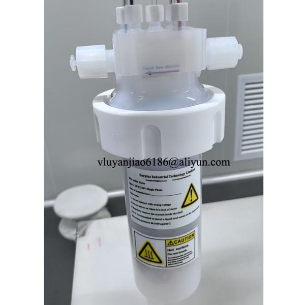 One-Body PTFE Heater Housing PFA Inline Chemical Heater 220V 2KW For Semiconduct