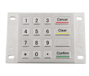 China 4x4 usb metal keypad for atm wholesale