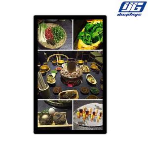 China 43 Inch Restaurant Digital Menu Boards / Fast Food Digital Signage Display wholesale