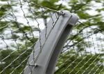 Ferruled Animal Enclosure Netting 304 316 Stainless Steel Wire Rope Mesh 7x19