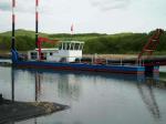 YSCSD300 Hydraulic River Sand Dredging Machine Red Color River Dredging