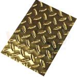 Rice Grain Diamond Embossed Stainless Steel Sheet Anti Skid Plate With Titanium