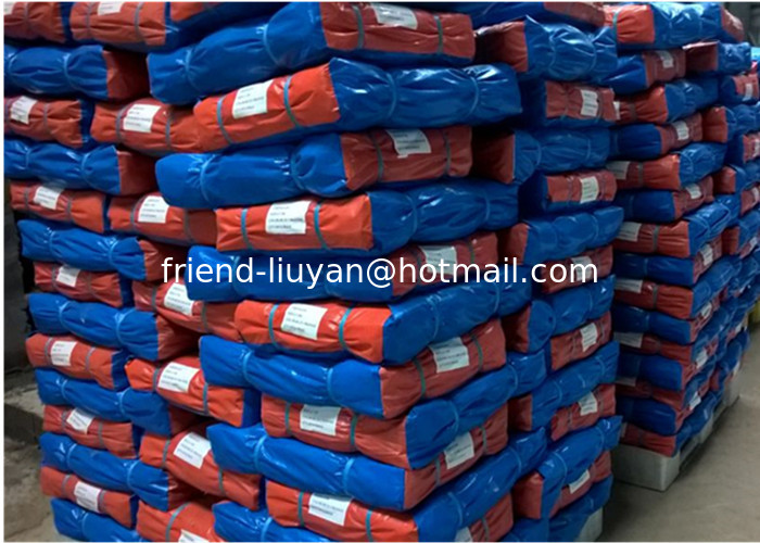 Stripe Polyethylene Tarp Rolls Woven Fabric With Lamination Building