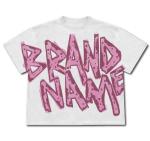 Colorful Custom DTG Printed Tshirt Men Oversized Washed Cropped Fit Comfort
