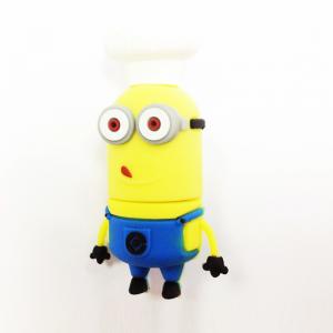 China PVC Open Mold Custom By Minions Cartoon Character Usb 2.0 And 3.0 Fast wholesale