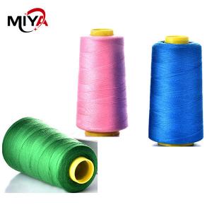 China Colored Spun Polyester Thread Dyed Pattern Different Thickness wholesale