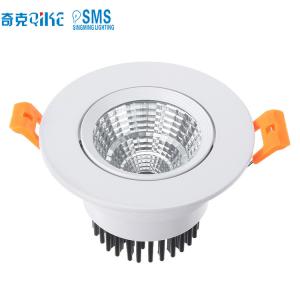 China 12W COB LED Ceiling Downlight Recessed High Power Indoor IP44 Down Light 5000K White wholesale