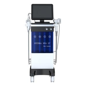 China Oxygen BIO Hydra Aqua Peel Facial Machine 5Mhz RF 9 In 1 Hydrafacial Machine wholesale