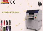 High Speed Rotary Uv Printer 360 Round UV Cylinder Printing Machine For Bottle