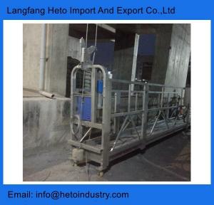 China Vietnam steel ZLP800 7.5 meters LTD80 hoist motor suspended working platform wholesale