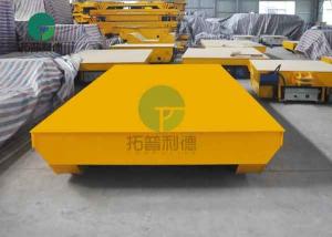 China Heavy Load Sinter Plant Die Block Transfer Rail Steel Billet Motorized Wagon Transport Platform on sale