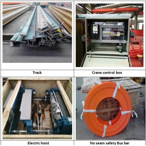 European Model Workshop Used Overhead Crane With Top Quality Configuration