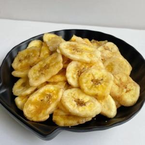 China Maltodextrin Dried Banana Slices Sweet Organic Banana Chips wholesale