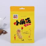 Kraft Paper Tea Coffee Food Packaging Bags Heat Seal With Clear Window