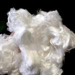 Eco Friendly Lyocell Staple Fiber 1.2D×38mm Raw White Color For High End Fashion