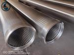 SS304 Water Well Screen 8" 1.5mm Slot Water Well Drilling Pipe Non Clogging