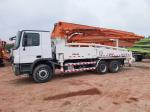 ZOOMLION 2013 Year Concrete Pump Truck 38 M For Sale Used But Stable Condition