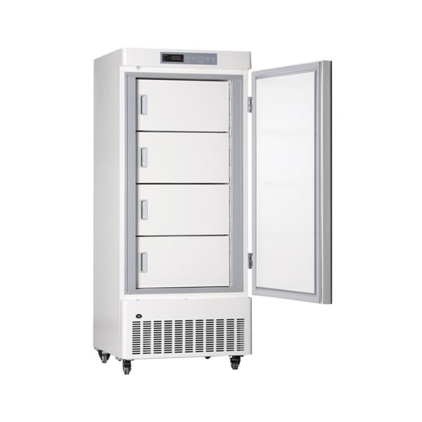 Biomedical Upright Stainless Steel Deep Vaccine Storage Low Freezer Adjustable