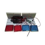 AC265V Integrated Portable Solar Flashing Warning Lights Aluminum Case