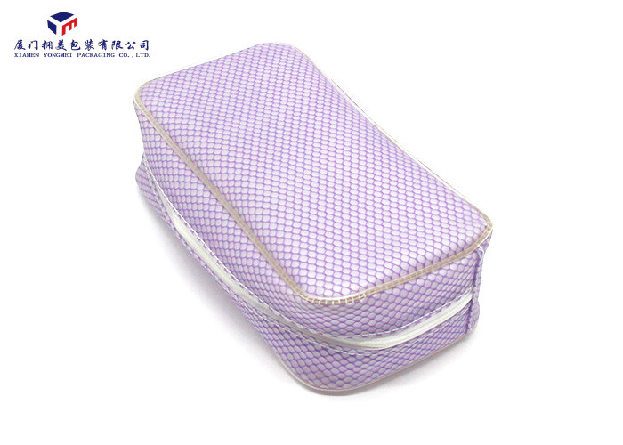 Elegant Design Women Makeup Bag Promotional Soft PVC Bags Size 20cmX6cmX10cm