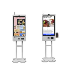 China 24 32 Inch Self Cashier Machine Mcdonalds Self Order Payment Touchscreen Display Kiosk wholesale
