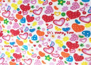 China Custom Printed 100 Organic Cotton Baby Blanket Flannel Fabric For Bed Sheet wholesale