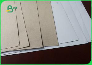 China Waster Paper Pulp Recycled Coated Chromo Duplex Cardboard White / Grey wholesale