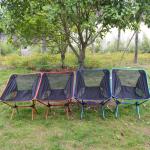 Full Payment Aluminum Folding Beach Chair for Outdoor Adventures Without Armrest