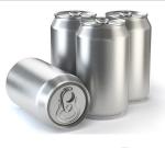 Silver Aluminum Beer Can for Carbonated Beverages and Carbonated Drinks
