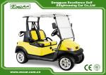 Excar 2 Seats Yellow Electric Golf Car With Disc Brake/Trojan Battery