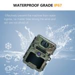 KW571 Mini Wireless hunting camera IP67 No-Glow CMOS Sensor SD Card forest