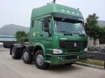 Tubeless Tire Design Used Sinotruk HOWO 371 Truck Head Tractor Dump Truck at