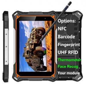 China Octa Core Android Rugged Tablet Pc 8 Inch Large Battery 4G LTE NFC IP68 Mini Computer wholesale