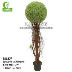 China Easy To Care Height 180cm Artificial Topiary Tree For Shopping Center wholesale