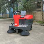 Electric All Closed Cab Floor Sweeper Driving Type Road Sweeper Street Cleaning
