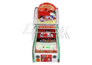 China Lovely Indoor Sports Games Arcade Basketball Game Machine For Rental CE Certificate wholesale