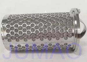 China 316 Stainless Steel Mesh Basket Filter Element For Industrial Liquid Filteration wholesale