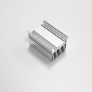 China Aodizing Clear ISO9001 Extrusion Aluminum Profile Heat Sink For CNC Machine wholesale