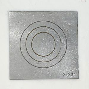 China Standard Sensitivity Test Specimen Qqi Magnetic Particle Inspection Test Shim wholesale