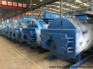 China 1.4MW Oil Fired Hot Water Boiler With Big Furnace Threaded Pipe Design wholesale
