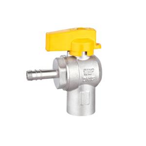 China Customized Brass Gas Ball Valve Nickel Plated Gas Valve Handle Aluminium wholesale