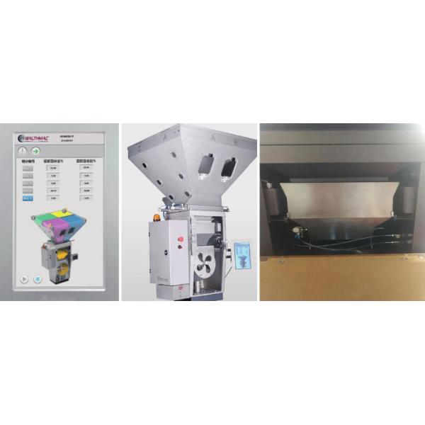 Weigh Scale Gravimetric Dosing Mixing System For Injection Molding