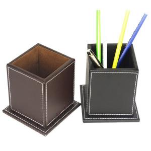 China hot selling Modern office PU leather pen holder wholesale