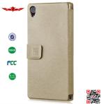 100% Perfect Fit Brand New Import PU Book Wallet Leather Cover Case For Sony